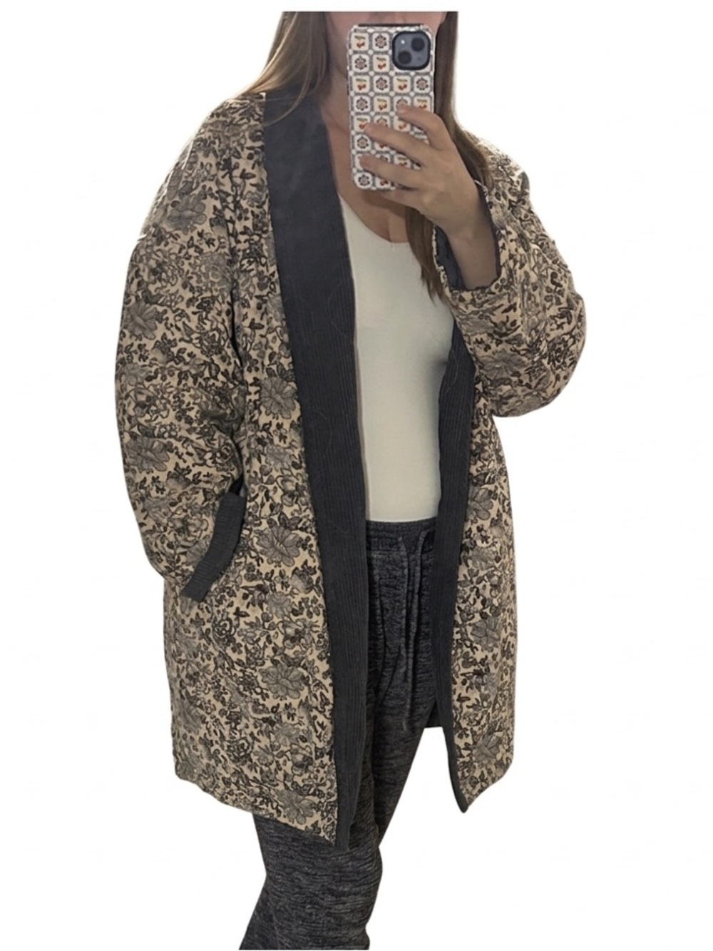 Shop Zoco One Size Reversible Quilted Jacket
